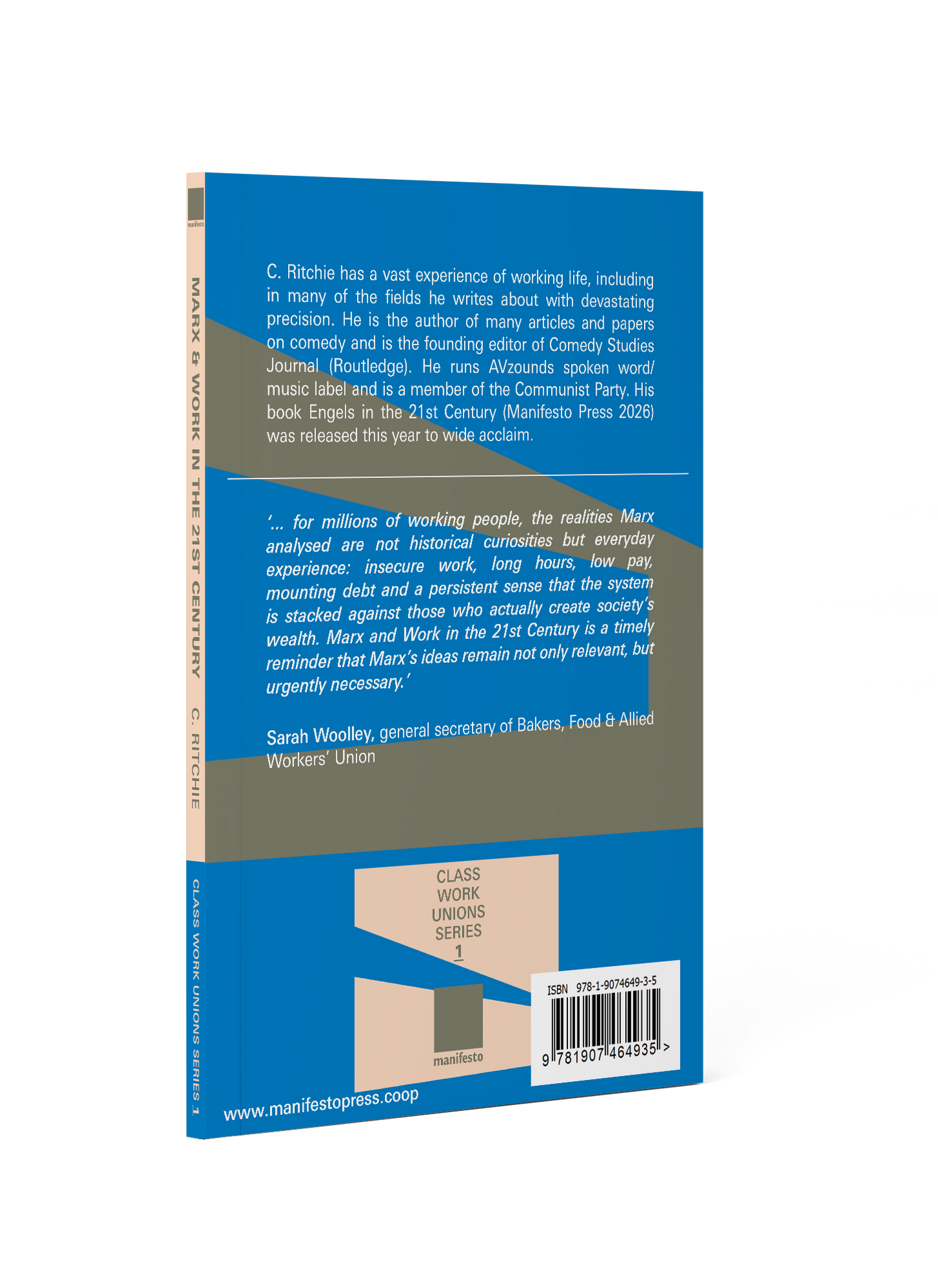 Marx and Work in the 21st Century by C. Ritchie (pre-order shipping 16/2/26)