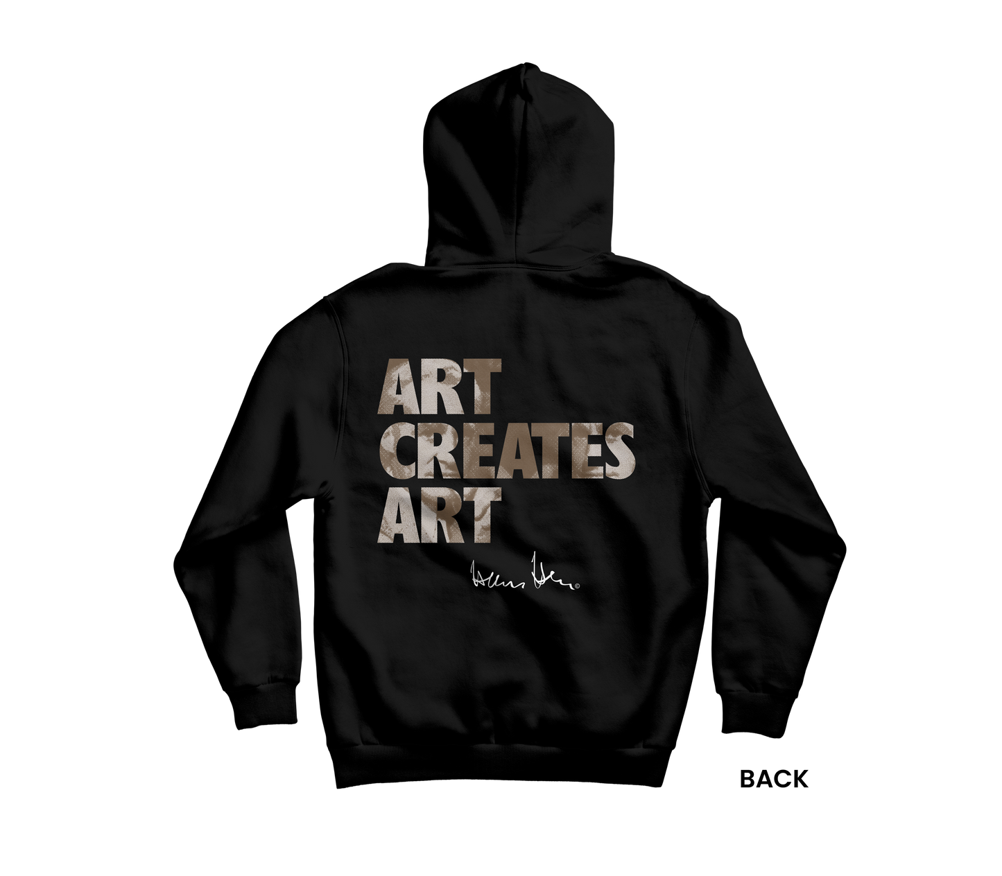 Hans Hess Hoodie: Art creates art