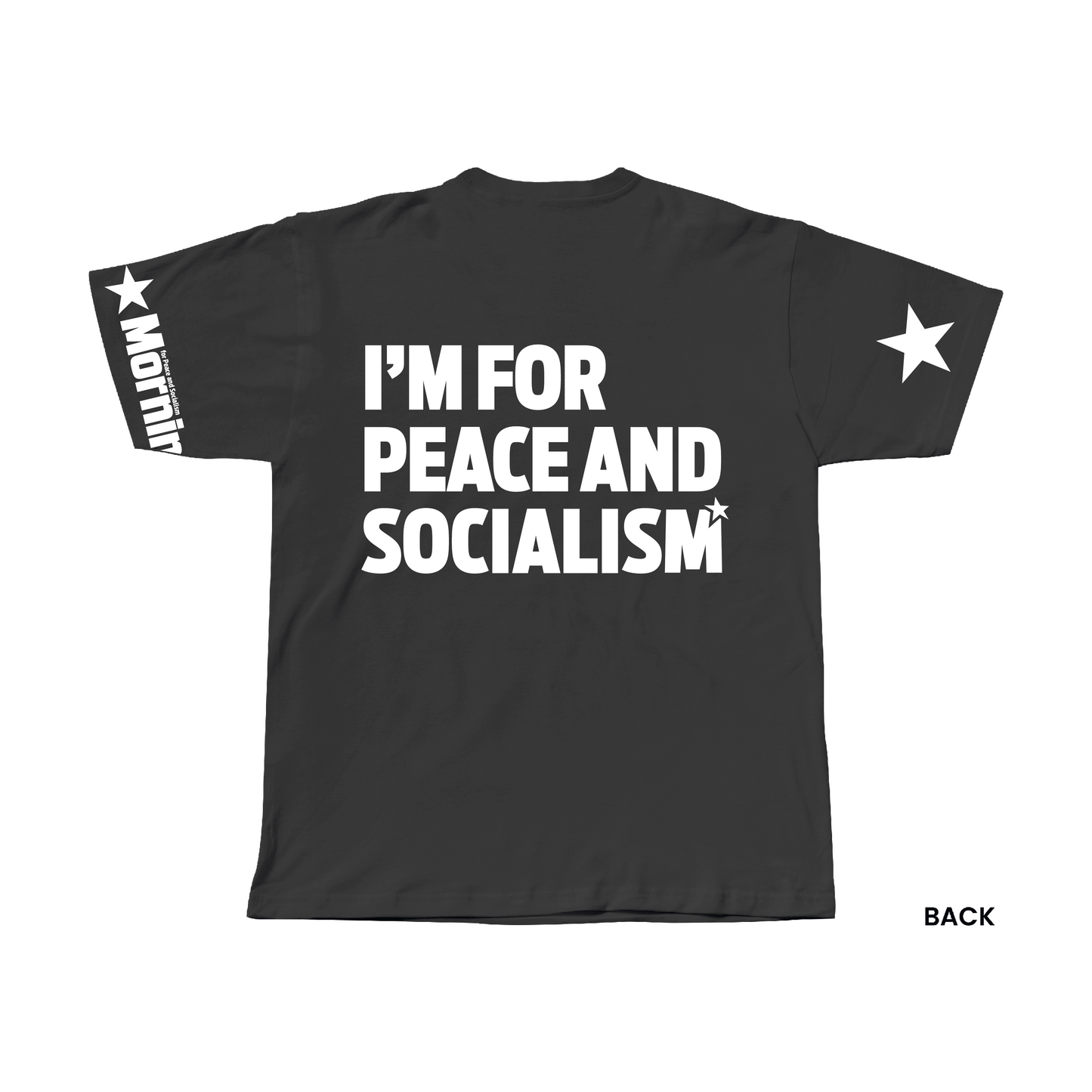 Morning Star T-shirt I'm For Peace and Socialism