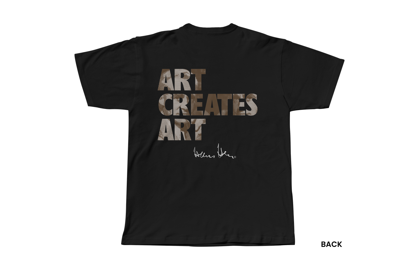 Hans Hess T-shirt: Art creates art