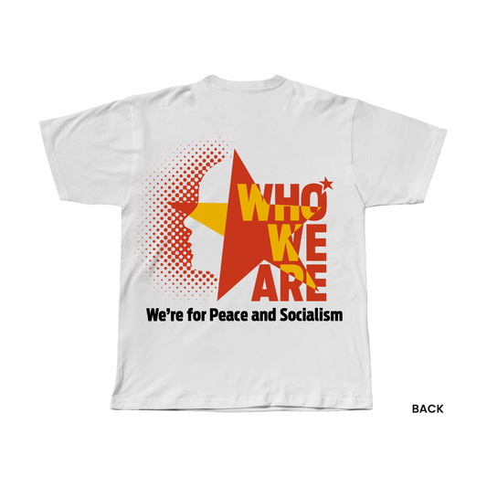 Morning Star T-shirt Who We Are textured