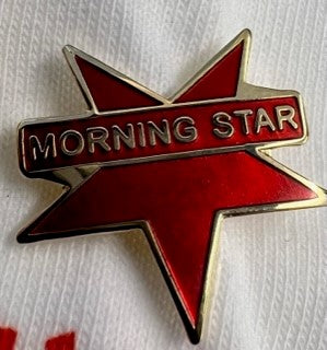 Morning Star Traditional Lapel Badge